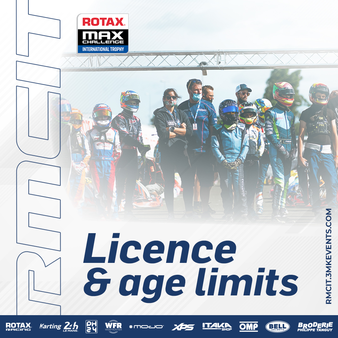 RMCIT : LICENCE & AGE LIMITS