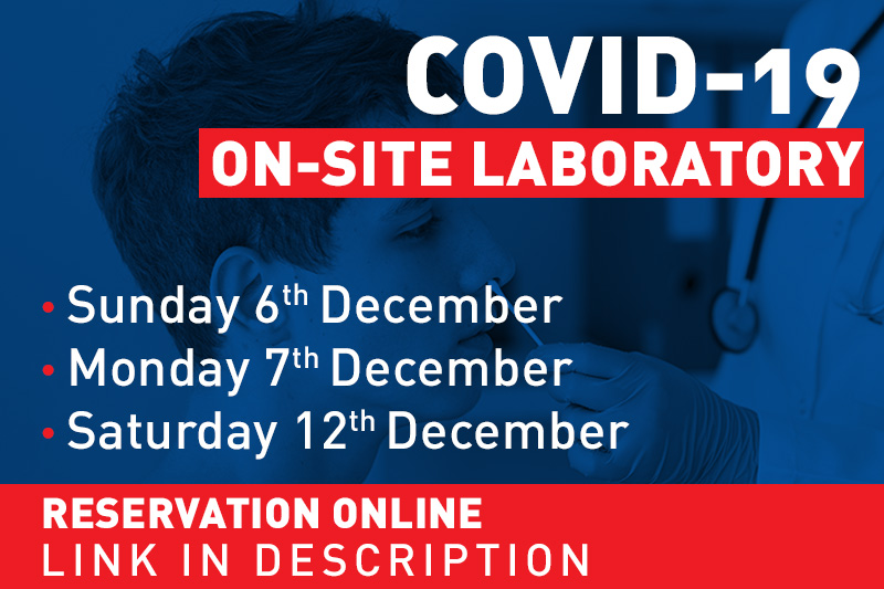 ON-SITE COVID-19 LABORATORY: RESERVATION