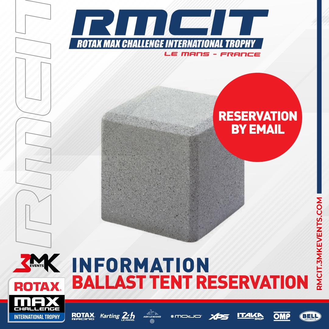 RMCIT 2021: BALLAST TENT RESERVATION