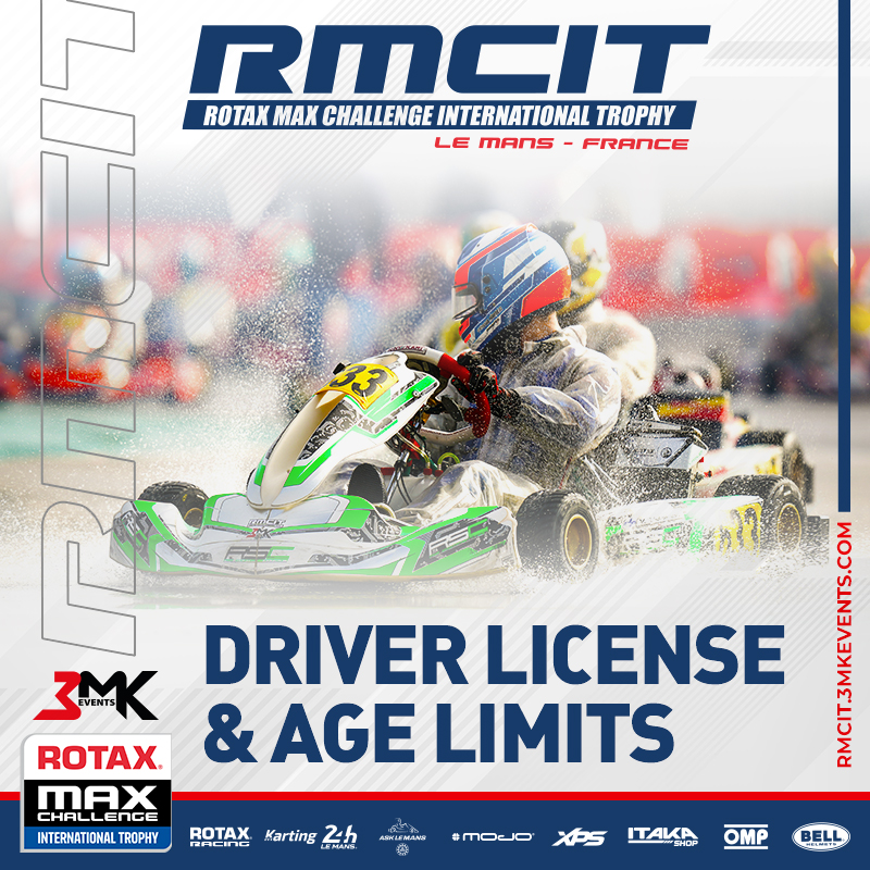 RMCIT 2021: DRIVER LICENCE & AGE LIMITS